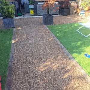 Burnt Umber Resin Bound Pathway