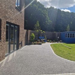 Blue Haze Resin Bound Patio