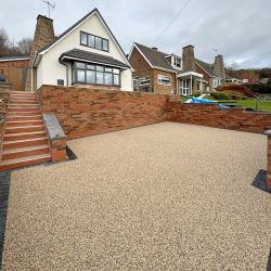 Coral Fleck Driveway